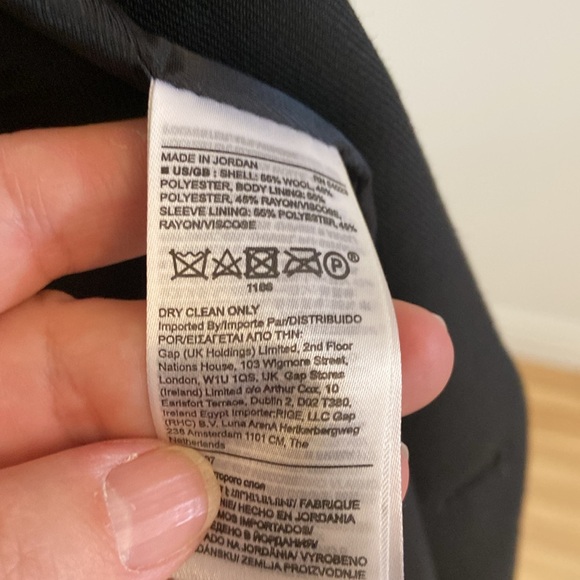 Banana Republic Captain Blazer - Size 14 - Picture 7 of 12